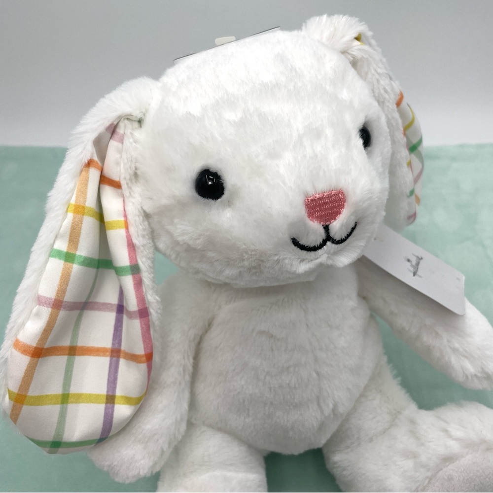 Hallmark White Bunny Rabbit Plush 7.5” - Picture 5 of 10